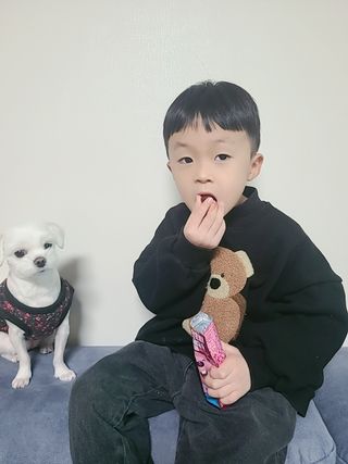 [팔도] 잔망루피젤리 믹스베리맛 42g 8개 — 5점을 준 리뷰어가 2022년 1월 올린 사용 사진