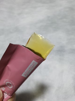 주식회사 얼굴반쪽 [얼굴반쪽 가르시니아 2,800mg] x 14포 1주 젤리 다이어트 보조제 체지방감소 — 4점을 준 리뷰어가 2021년 11월 올린 사용 사진