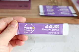 [유산균] 오마이락 프리미엄 포스트바이오틱스 30P — 5점을 준 리뷰어가 2022년 11월 올린 사용 사진