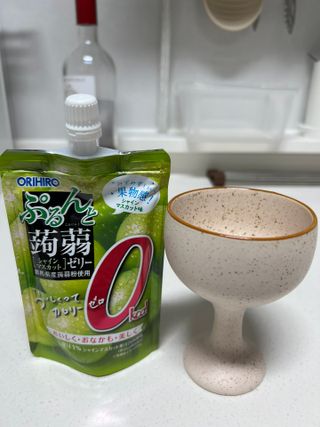 ORIHIRO 오리히로 곤약젤리 제로칼로리 130g 4종 4팩(맛별로 1팩씩) — 5점을 준 리뷰어가 2023년 2월 올린 사용 사진