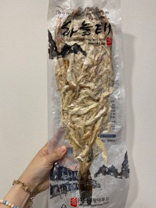 [오늘바스켓] 용대리 손질하늘태 130g — 5점을 준 리뷰어가 2021년 6월 올린 사용 사진