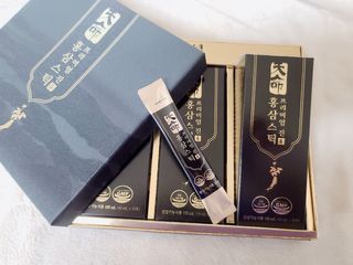 헬스업_천명진프리미엄홍삼스틱_10ml x 30포 — 5점을 준 리뷰어가 2021년 2월 올린 사용 사진