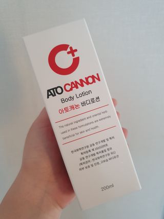 아토캐논(ATO CANNON) 아토캐논 고보습 바디로션 200ml — 5점을 준 리뷰어가 2023년 1월 올린 사용 사진