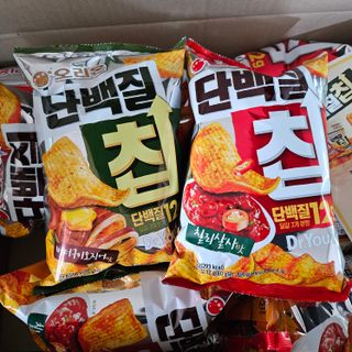 맛있게 채우는 단백질 12g, 닥터유 단백질칩 — 4.5점을 준 리뷰어가 2023년 12월 올린 사용 사진