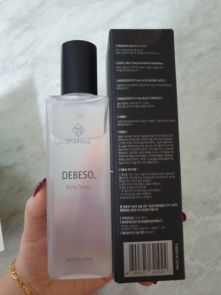 탐니크 바디미스트 디베쏘 150ml — 5점을 준 리뷰어가 2021년 1월 올린 사용 사진