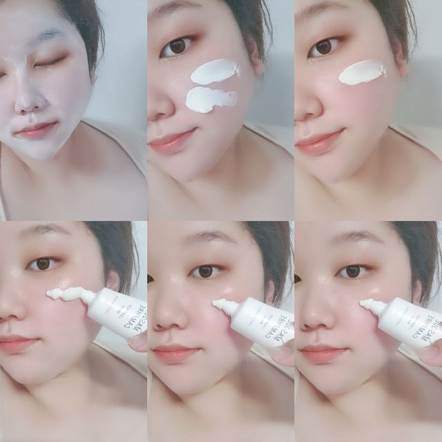 올리고더미 크림마스크 4종 리뷰 사진