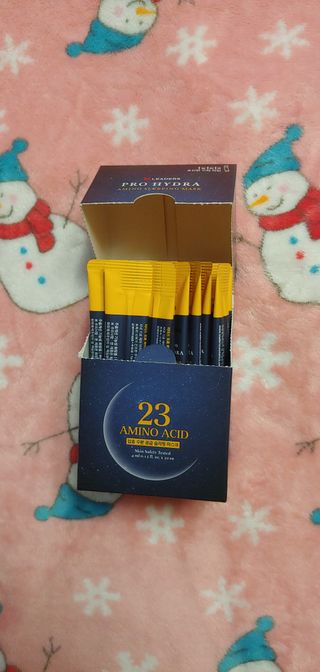리더스코스메틱 리더스 프로 하이드라 아미노 슬리핑 마스크 — 5점을 준 리뷰어가 2021년 1월 올린 사용 사진