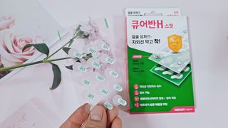 [큐어반H 스팟] 자외선 99프로 차단되는 스틱타입 스팟밴드(1팩 / 66매입) — 5점을 준 리뷰어가 2022년 11월 올린 사용 사진