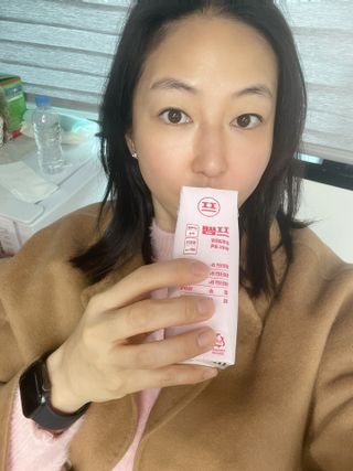 파워풀엑스 [프쌤] 더 맛있고 강력해진 고단백 음료 3종 (초코맛,딸기맛,커피맛) — 5점을 준 리뷰어가 2023년 1월 올린 사용 사진