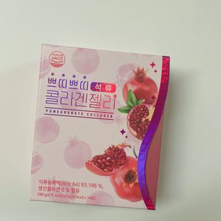 헬스업_쁘띠쁘띠석류콜라겐젤리_20g x 14포 — 5점을 준 리뷰어가 2021년 3월 올린 사용 사진
