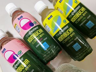 더그레잇티 콤부차 [매일유업] 더그레잇티 44kcal 콤부차 300ml *12개입 (오리지널 6개+베리리치 6개) — 5점을 준 리뷰어가 2023년 8월 올린 사용 사진