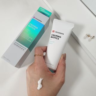 리더스코스메틱 리더스 카밍 바이오틱스 크림 마스크 — 5점을 준 리뷰어가 2021년 3월 올린 사용 사진