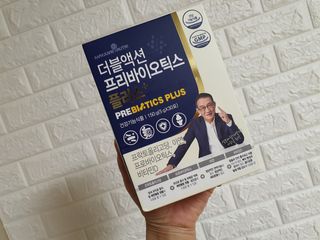 메이준뉴트리 더블액션 프리바이오틱스 플러스+ — 5점을 준 리뷰어가 2021년 6월 올린 사용 사진