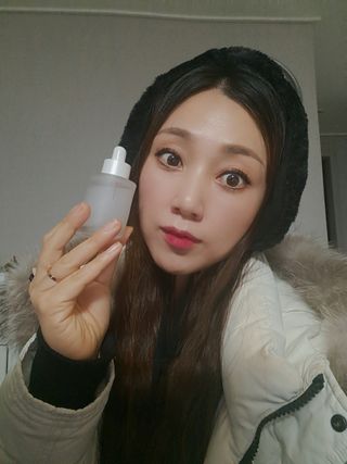 [미릴] 맑음빛 레드빈 브라이트닝 앰플 — 5점을 준 리뷰어가 2020년 12월 올린 사용 사진