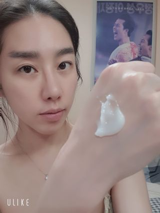 리더스코스메틱 리더스 카밍 바이오틱스 크림 마스크 — 4점을 준 리뷰어가 2021년 5월 올린 사용 사진