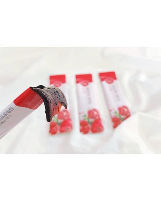 함초록 Rg+ 석류콜라겐젤리 — 5점을 준 리뷰어가 2021년 3월 올린 사용 사진