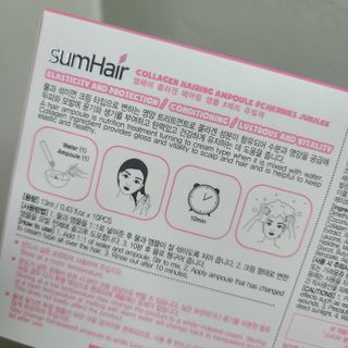 썸헤어 / SUMHAIR 썸헤어 헤어링 앰플 2종 중 택1 — 4점을 준 리뷰어가 2021년 3월 올린 사용 사진