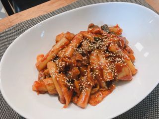 한성기업 무볼레 닭떡볶이+해물떡볶이 2종 세트 — 4점을 준 리뷰어가 2021년 9월 올린 사용 사진