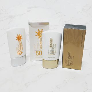 약손명가코스메틱 에오스보떼 퍼펙트 선 프로텍터 선크림 / 인_아웃 스킨 핏 비비크림 세트 구성 — 4점을 준 리뷰어가 2021년 7월 올린 사용 사진