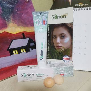 건선/아토/습진/민감성 피부 천연보습진정크림 소리온 크림 & 센시티브 크림 50g — 4점을 준 리뷰어가 2022년 1월 올린 사용 사진