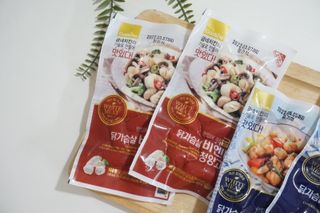 굽네몰 [굽네] 닭가슴살 비엔나 2종 8팩 — 5점을 준 리뷰어가 2021년 9월 올린 사용 사진