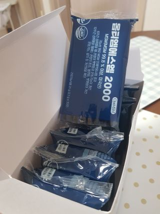 바른비타민 옵티엠에스엠2000 1박스 60포 관절 연골 복합건강기능식품 — 5점을 준 리뷰어가 2021년 7월 올린 사용 사진
