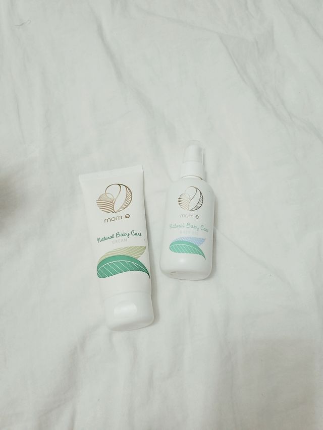 맘이 내추럴 베이비 케어 크림+바디오일 리뷰 사진