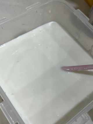 하나마이 [BEST 판매율 1위] 카스피해 유산균 종균_발효기가 필요없이 간편하게 만들어 먹는 요거트 생유산균 — 4점을 준 리뷰어가 2023년 3월 올린 사용 사진