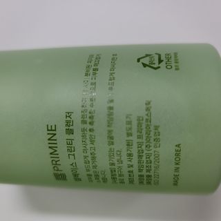 프리마인 메이크업과 들뜨는 각질까지 한방에 깐달걀로! 순하기까지한 셀베이스 그린티클렌저(200ml) — 5점을 준 리뷰어가 2023년 4월 올린 사용 사진
