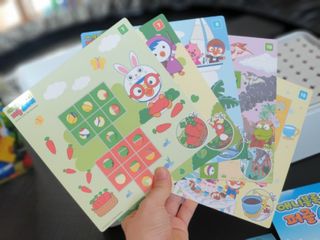 애니블록 뽀로로 퍼즐 스타터 — 5점을 준 리뷰어가 2021년 1월 올린 사용 사진