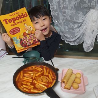 Dog&Ball 독앤볼 독앤볼 떡볶이 키트 — 5점을 준 리뷰어가 2021년 12월 올린 사용 사진