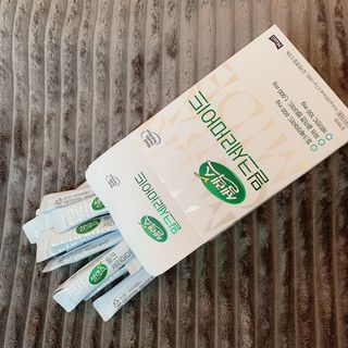 셀렉스스포츠 셀렉스 밀크세라마이드 저분자피쉬콜라겐 28포 X 1박스 — 5점을 준 리뷰어가 2021년 6월 올린 사용 사진