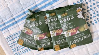 [푸디웜] 라포그  리얼인섹트 웨이트밸런스 저알러지 강아지 사료  1.2KG — 5점을 준 리뷰어가 2021년 7월 올린 사용 사진