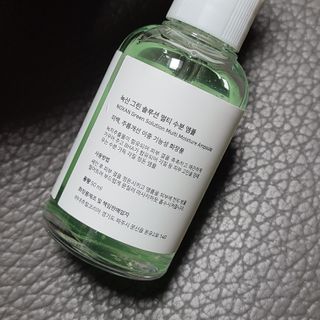 [녹산] 그린 솔루션 멀티 수분 앰플 + 그린 솔루션 멀티 수분크림 — 5점을 준 리뷰어가 2022년 9월 올린 사용 사진