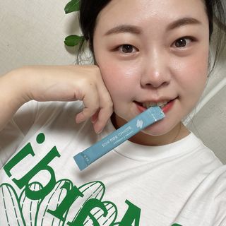 클린24시간 슬림앤유산균 1박스 (3.5g X 15포) — 5점을 준 리뷰어가 2022년 10월 올린 사용 사진