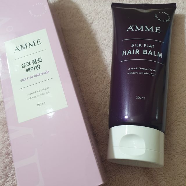 실크 플랫 헤어밤 리뷰 사진