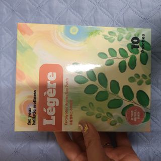 [레제르] 아로마 수액패치 발패치 10매입 유칼립투스 향 — 5점을 준 리뷰어가 2022년 4월 올린 사용 사진