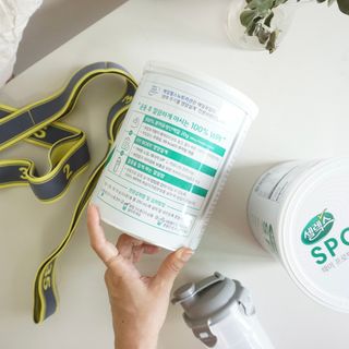 셀렉스스포츠 셀렉스 스포츠 웨이 프로틴 파우더 2종 + 텀블러 세트 — 5점을 준 리뷰어가 2021년 6월 올린 사용 사진