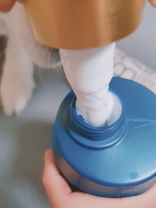 [포레스트스토리] B7 안티 헤어로스 샴푸1,000ml + 헤어팩 1,000ml — 5점을 준 리뷰어가 2021년 3월 올린 사용 사진