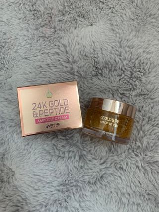 아이앤립 / EYENLIP 아이앤립 24K 골드 N 펩타이드 앰플 크림 — 5점을 준 리뷰어가 2021년 5월 올린 사용 사진
