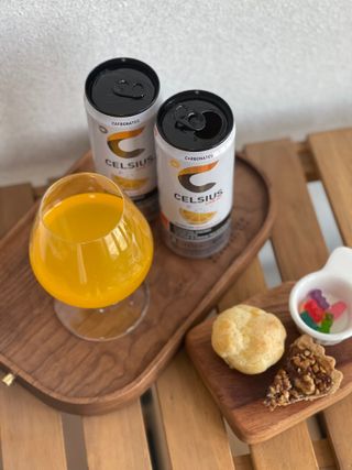 셀시어스 오리지널 325ml 에너지 비타민 피트니스 드링크(24can) 다이어트 음료 — 4.5점을 준 리뷰어가 2022년 5월 올린 사용 사진
