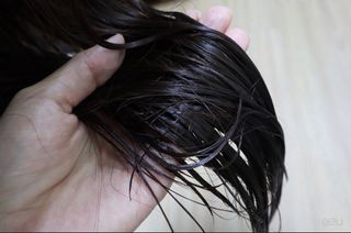 멈칫(MUMCHIT) 멈칫 단백질 퀵트리트먼트 — 5점을 준 리뷰어가 2021년 12월 올린 사용 사진