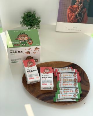 아이비웰니스 빵순이 식탁 위의 필수템! 빵순이 효소 키위맛 100포 + 석류맛 14포 (총 114포) — 5점을 준 리뷰어가 2023년 1월 올린 사용 사진