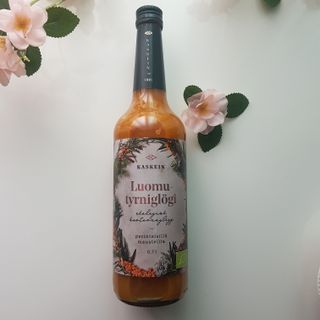 H365 [Kaskein Luomutyrniglögi] 핀란드 전통 무알콜 멀드와인 시벅톤 글로기 — 4점을 준 리뷰어가 2021년 4월 올린 사용 사진
