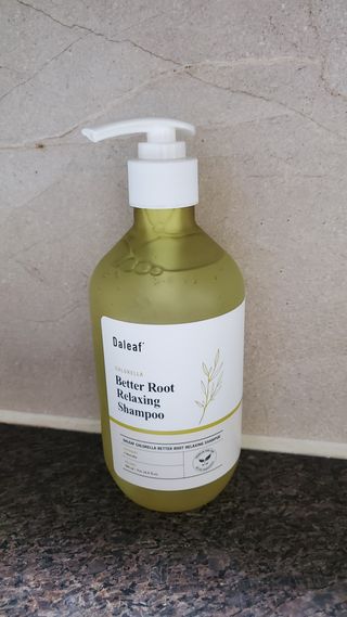 달리프 클로렐라 베러 루트 릴렉싱 샴푸 500ml — 4점을 준 리뷰어가 2021년 6월 올린 사용 사진