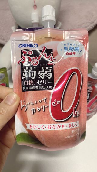 ORIHIRO 오리히로 곤약젤리 제로칼로리 130g 4종 4팩(맛별로 1팩씩) — 5점을 준 리뷰어가 2023년 1월 올린 사용 사진