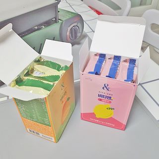 비타앤C 레몬맛, 망고맛 — 5점을 준 리뷰어가 2021년 4월 올린 사용 사진