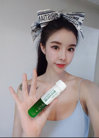 [줄리스초이스] 더마 뷰티 콜라겐 비오틴 앰플 — 5점을 준 리뷰어가 2023년 8월 올린 사용 사진