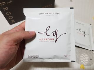 카페에르곤 바리스타 핸드 드립백커피 대용량 15g / 지중해오후 2시 — 5점을 준 리뷰어가 2021년 11월 올린 사용 사진