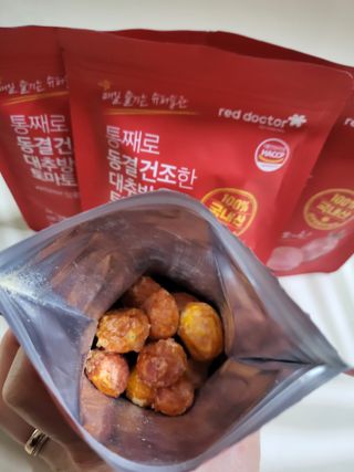 레드닥터 통째로 동결건조한 대추방울토마토 20g * 4봉 — 4점을 준 리뷰어가 2022년 12월 올린 사용 사진